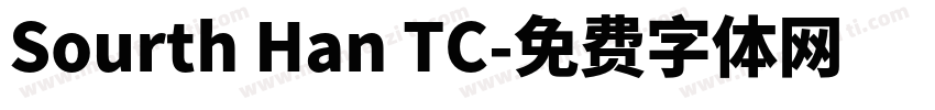 Sourth Han TC字体转换